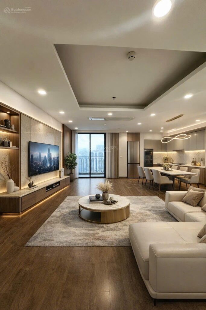 Cho thuê Times Tower: 3PN, 128 m², 26,5 triệu/tháng, mã TT.09