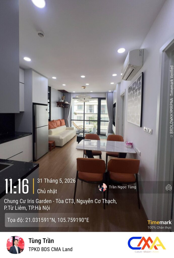 Căn CT2.04 tại Iris Garden – 129,8 m², 4PN