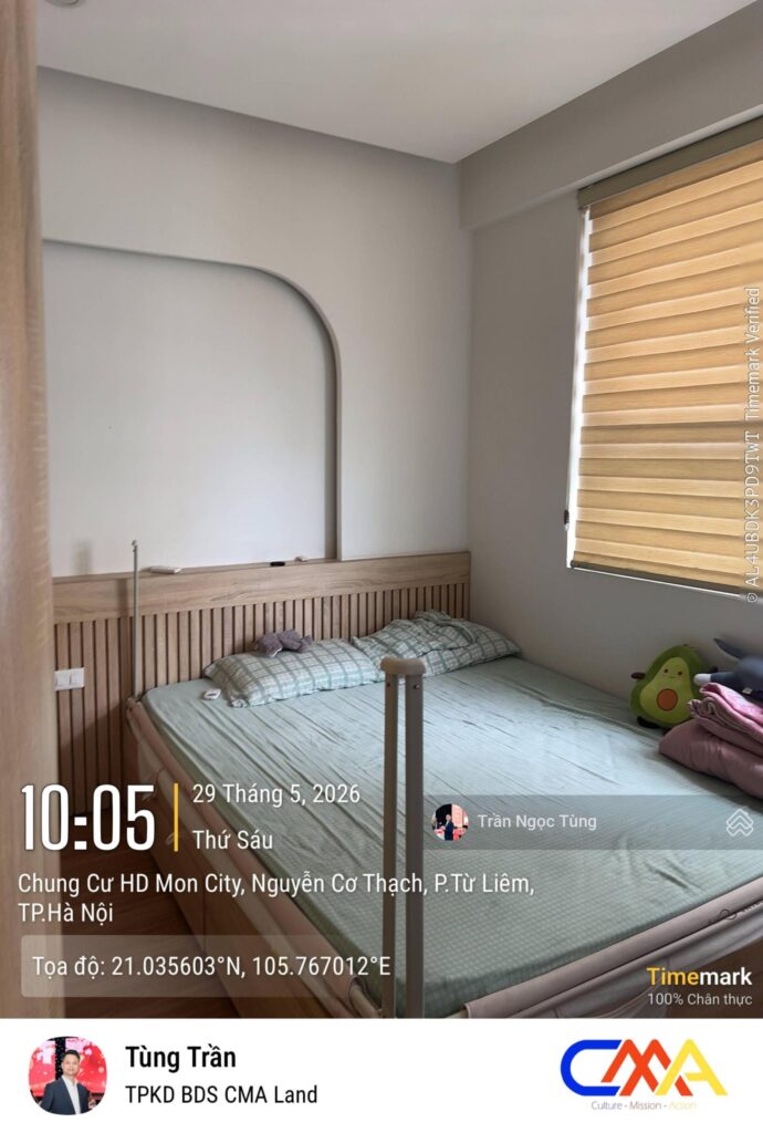 HD Mon City – căn hộ 70,6 m² tại tòa CT2B, giá 5,25 tỷ