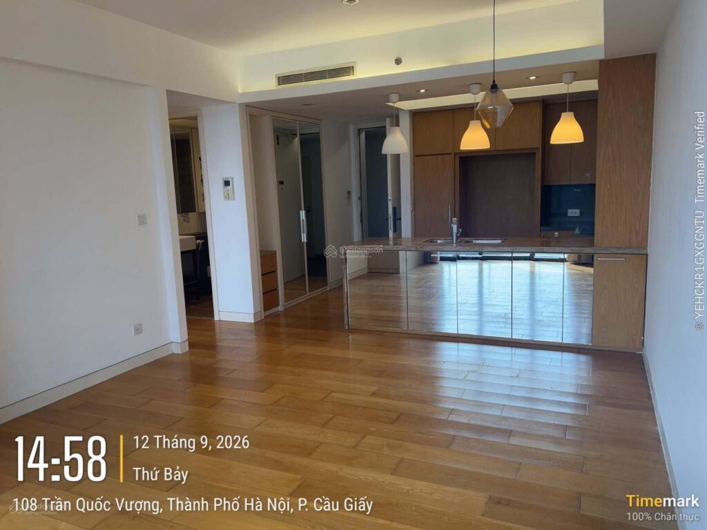 Căn hộ Indochina Plaza Hanoi tòa Tower East, 2PN – 72,3 m²