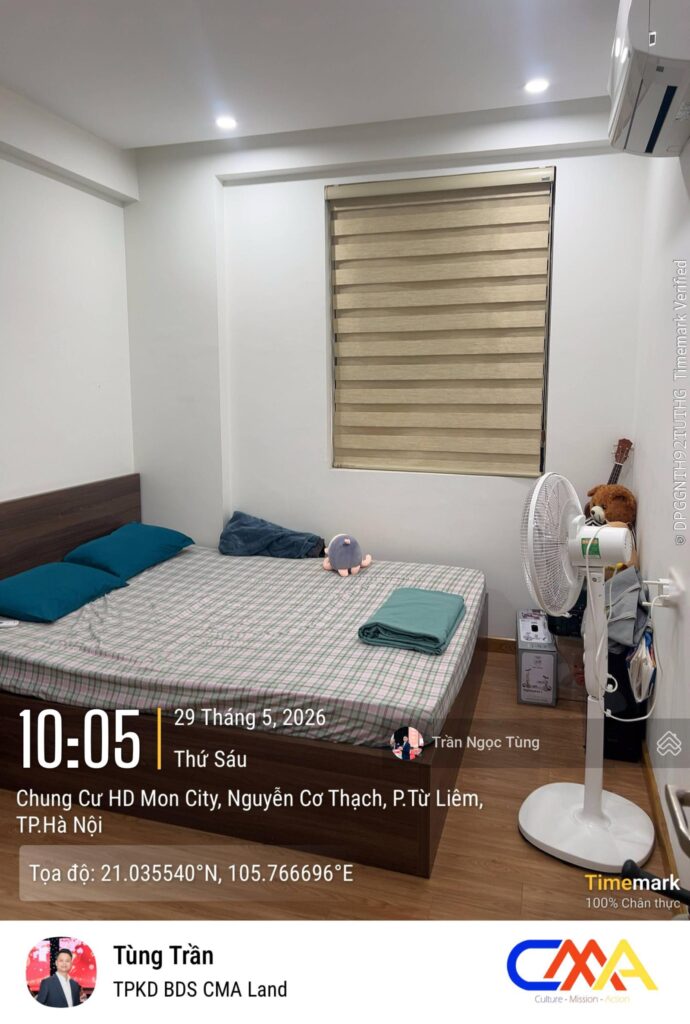 Căn hộ HD Mon City tòa CT2A, 3PN – 101,2 m²