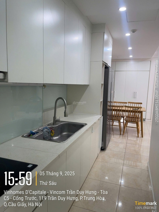 Bán Vinhomes D’Capitale 1.5 phòng ngủ, 44,19 m², mã C5.06, giá 4,8609 tỷ — ảnh 3
