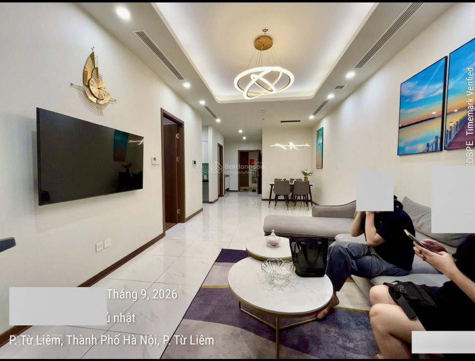 Cho thuê The Matrix One: 2PN, 88,4 m², mã A.03, tầng Xem tầng, 18,5 triệu/tháng